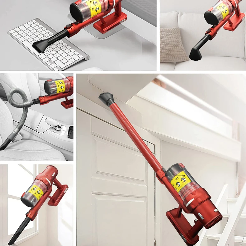 Hot sale portable cordless handheld vacuum cleaner rechargeable battery vacuum cleaner for home