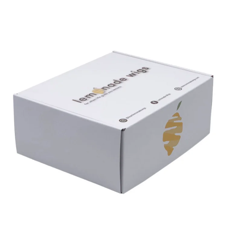 Dongguan small new arrival christmas theme favor gift shipping white literature mailer boxes for food