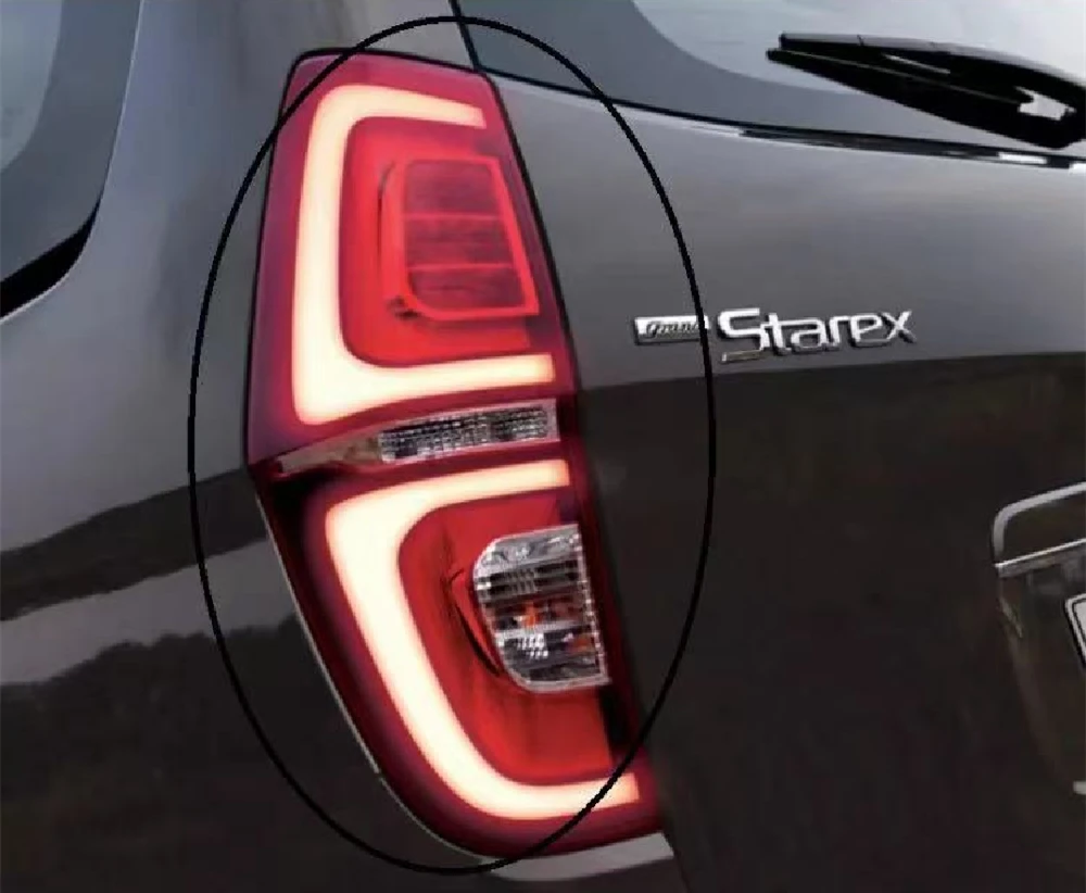  LED Tail Lights Rear Lamps Lamp Luxury Modification For Grand Starex H1 92401-4H000 92402-4H000 92401-4H500