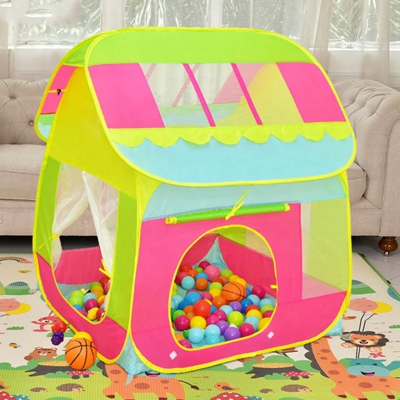 Детская палатка для дома, палатка принцессы, игровой домик, Океанский шар, игрушечный домик