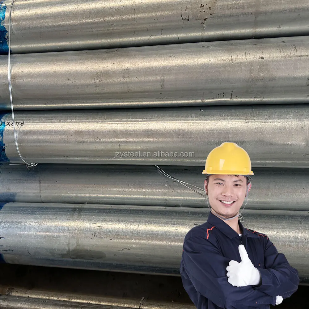 galvanized pipe round pipe 6 Meter galvanized Steel pipe galvanized Steel pipes Quality galvanized Tube