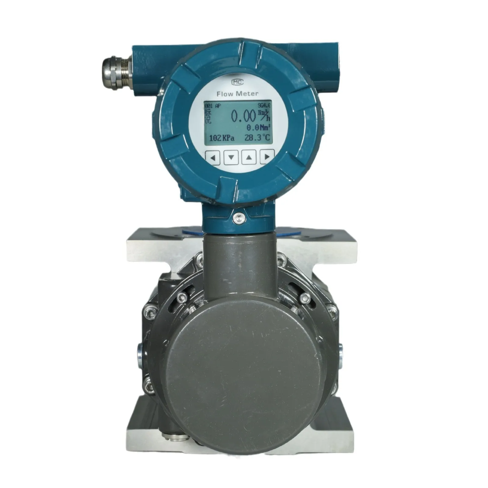 Gas waist wheel flowmeter  Natural gas Roots flowmeter
