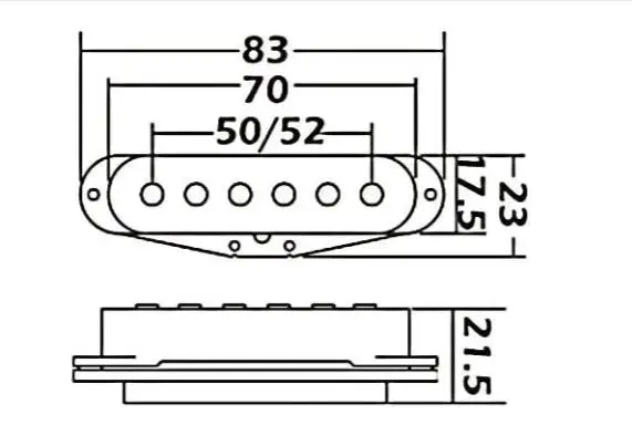 Famous Brand Professional Electronic Musical Instrument Accessories Electric Guitar Pickups