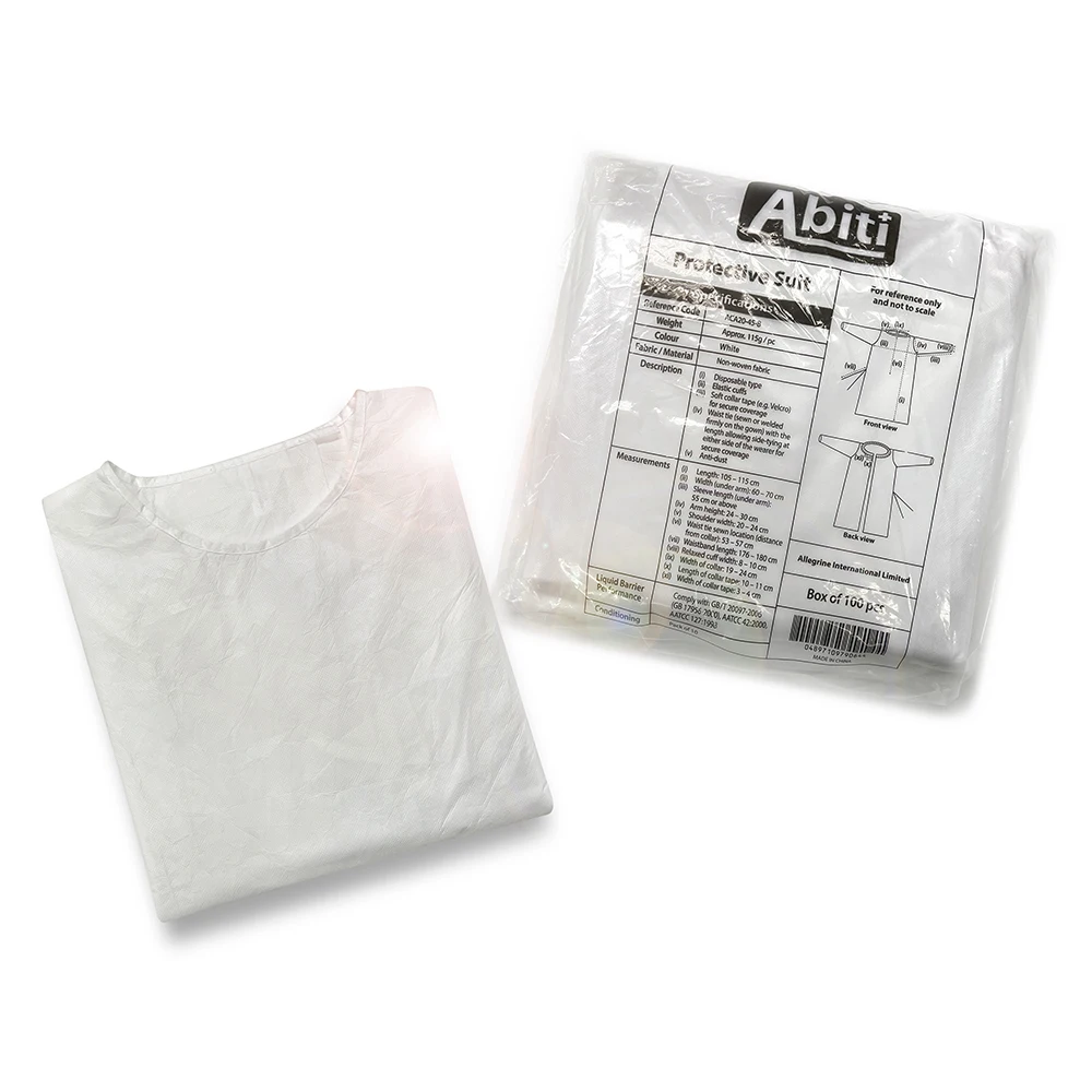 2022, высококачественная одежда SMS, одноразовое желтое платье AAMI 3 уровня для взрослых