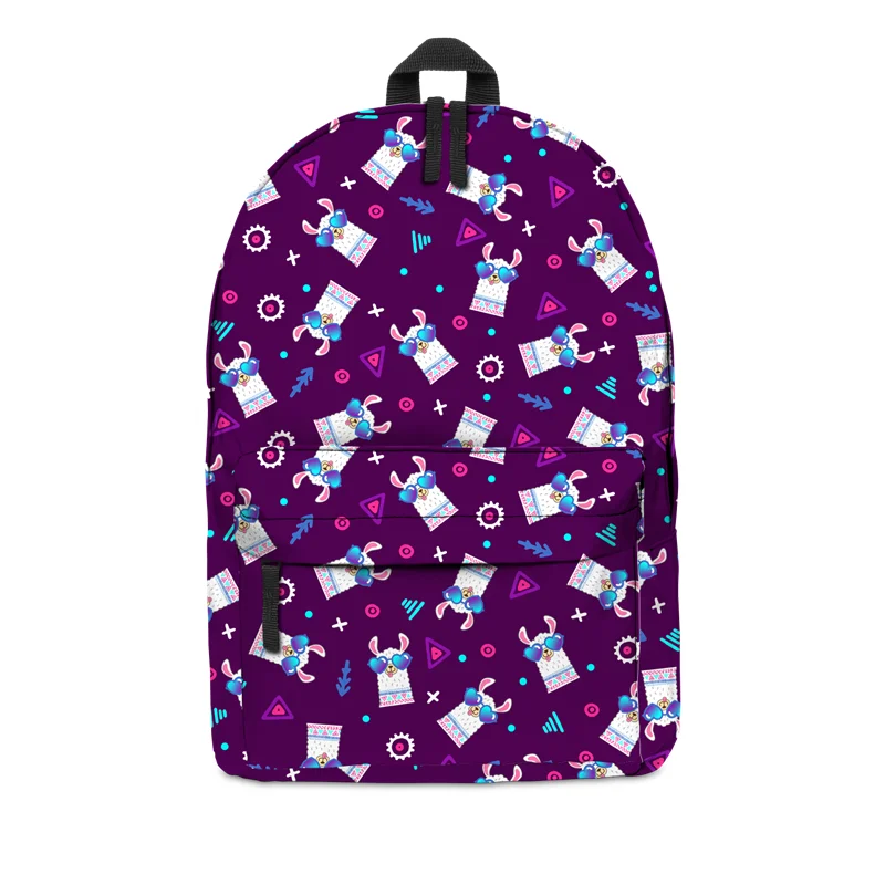 Wholesale travel bag  fashion llama series design  rucksack  backpack children  for teenager students school bag