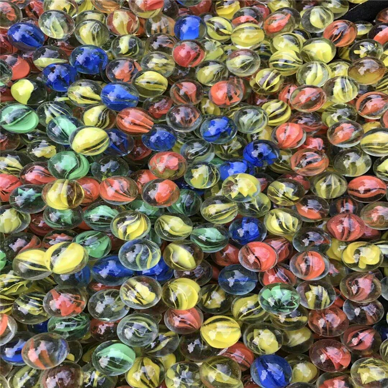 
14mm toy glass marbles for kids playing 