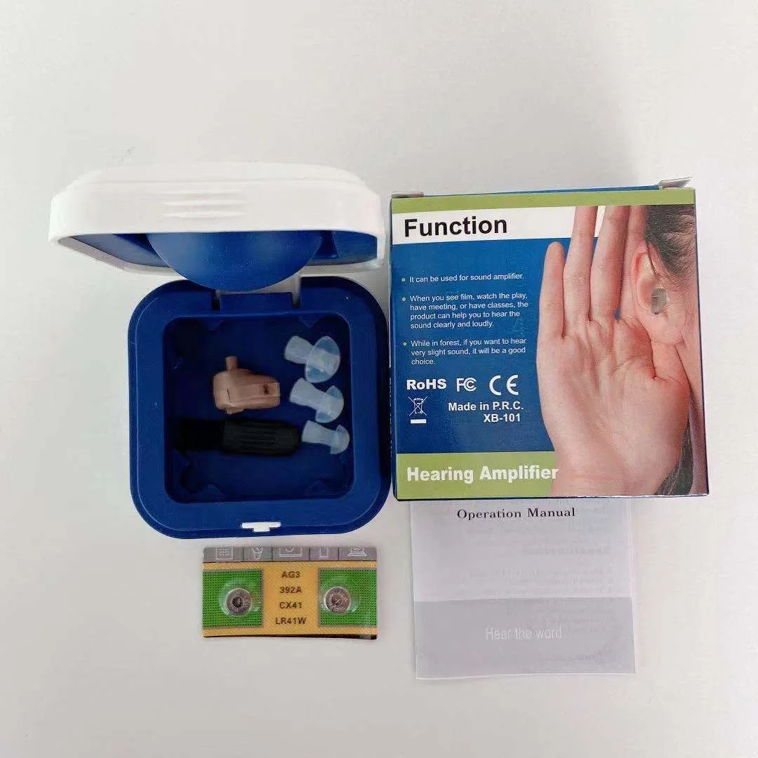 cheap price portable high sound gain digital ITE analog hearing aids for deafness mini invisible internal ear hearing amplifier