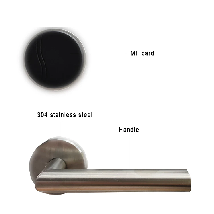 
Smart Hotel Electronic Lock Security Safes Door Lock RFID Card Digital Hotel Door Lock 