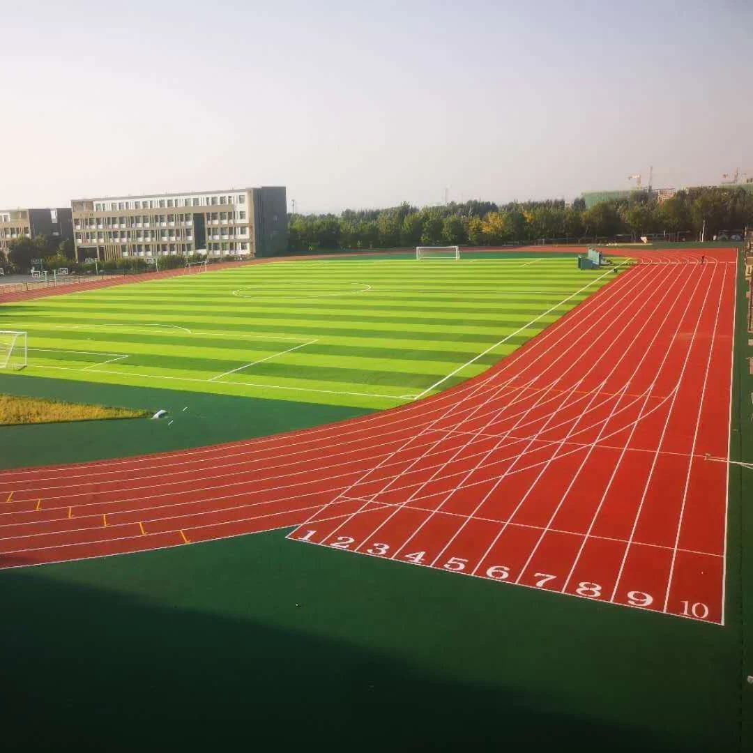 IAAF Approved PU Synthetic Flooring ECO-friendly Synthetic Running Track Tartan Track Rubber
