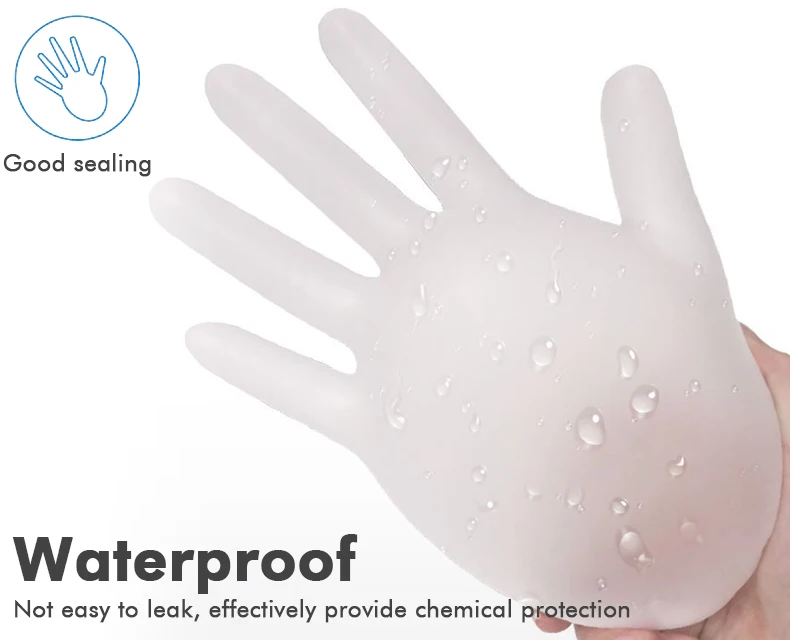 Factories in Malaysia Latex Medical Examination Gloves With Powder Latex Powdered Examination Gloves Disposable