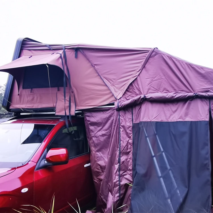 2024 Hot Sale Cheap Truck Roof Tent Top 4 Person Car Camping Roof Tent for Volvo xc60 Accessories