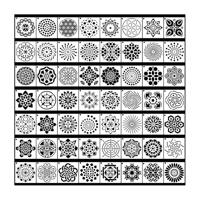 Custom Spray Painting Stencil Template Stencils for Fabric Wood Furniture Decoration Paint Drawing