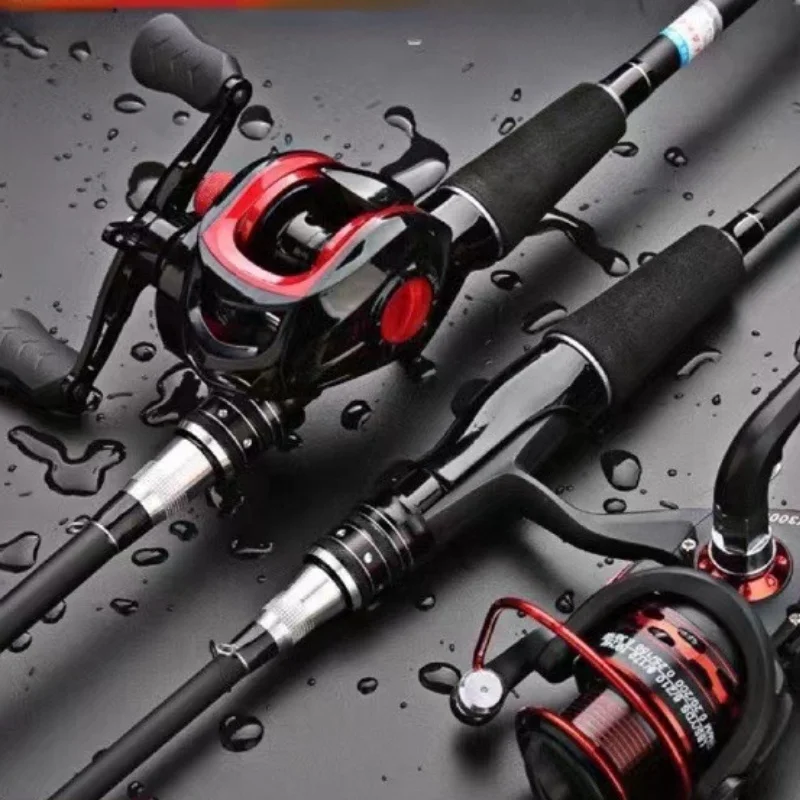 Tcoedm 2 Sections New Custom OEM Inshore Fishing Rod Light Weight Carbon 1.65m 1.8m 2.1m 2.4m Spinning Casting Rods