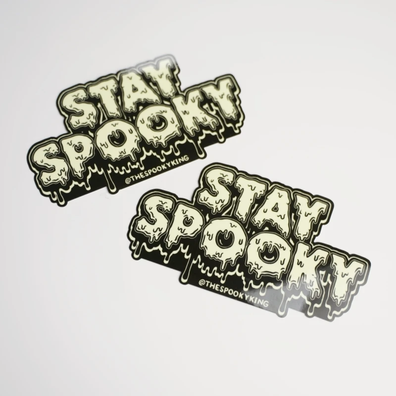 Custom waterproof graffiti stickers Die Cut Logo Vinyl PVC Custom Stickers electronic products packaging box label stickers