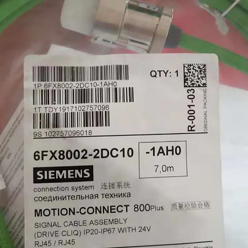 6FX8002-2DC10-1AH0 привод сигнальной линии-соединитель cliq RJ45 кабель кодировщика для