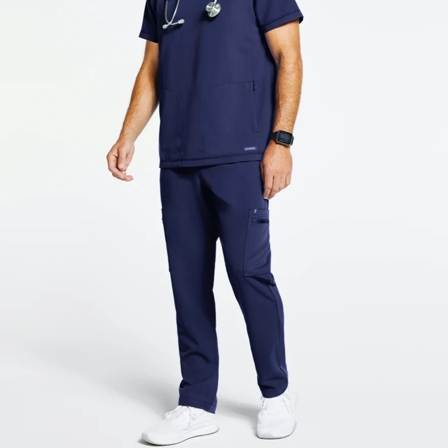 Скрабы для кормления, штаны для бега, мужские Непринужденные штаны с 11 карманами, серые скрабы, штаны для бега, скрабы для мужчин