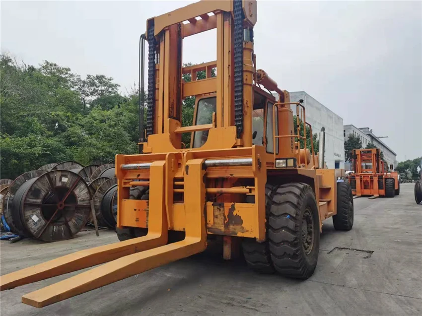85% Новый Подержанный оригинальный вилочный погрузчик KOMATSU FD400 40ton с замечательной производительностью Komatsu 400 дешевый