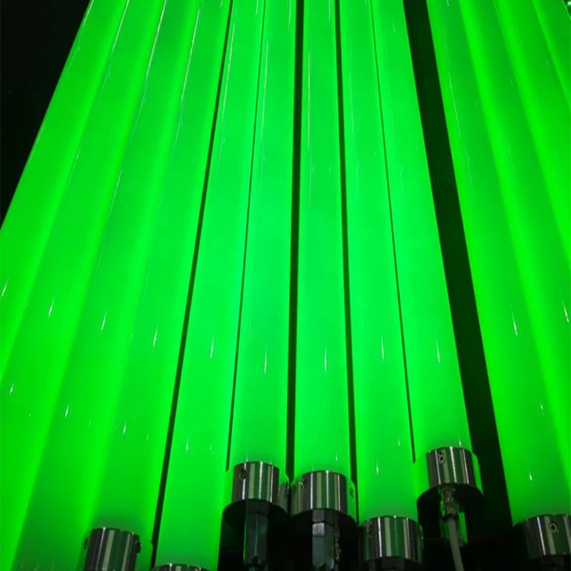 3D Stage Nightclub Decoration DC24V 360 Degree LED Pixel Tube DMX LED Tube Bar Light