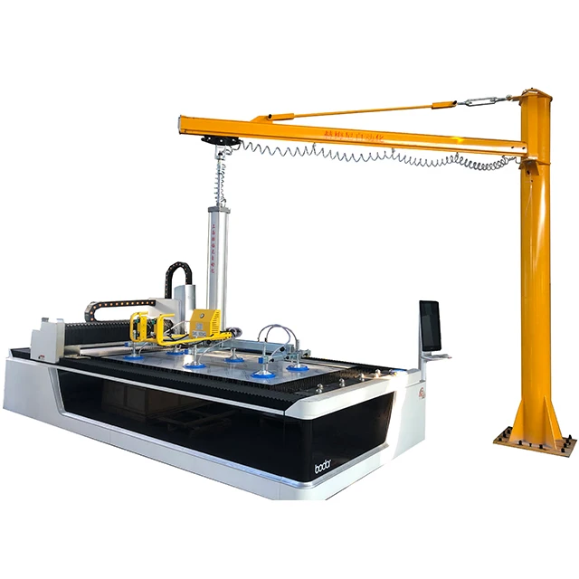 Custom production 500KG  Pneumatic vacuum lifter for sheet metal Plate suction crane