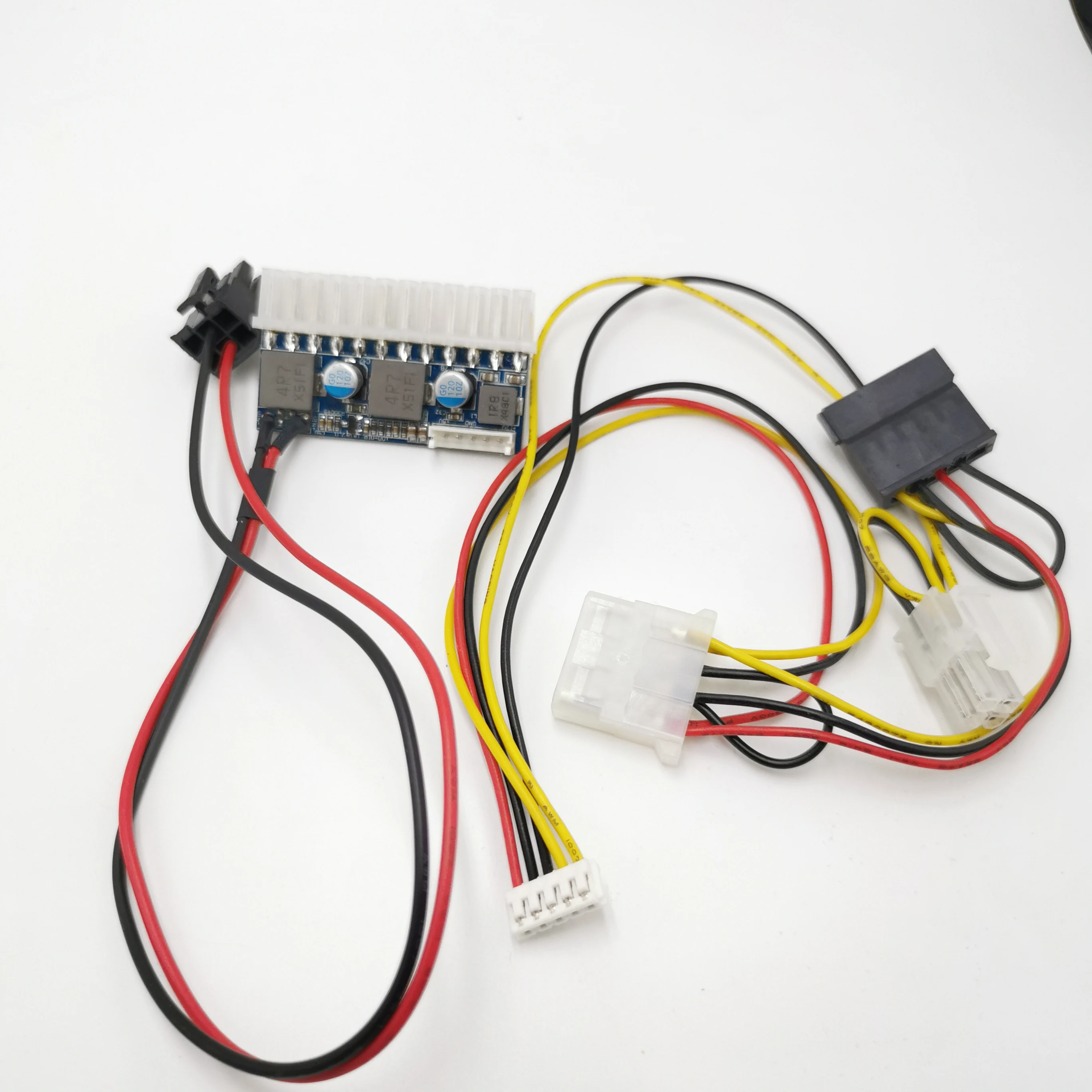 
 PCI-E 6-контактный вход DC-ATX-160W 160 Вт модуль питания 24pin mini-ITX DC ATX Блок питания PICO BOX DC-ATX PSU  