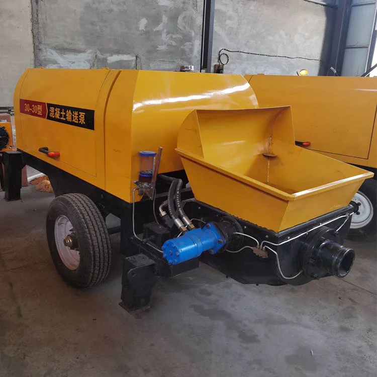 LUZUN 30m3/h factory direct electric power concrete line pump concrete delivery pump for sale