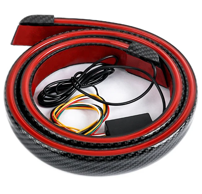 Car light symphony lighting car interior accessories tail box lamp bar multi-mode - red with start mode