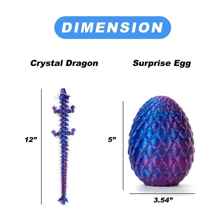 Dongguan Linghang 3D printing rapid prototyping PLA material dragon egg toy FDM printing service manufacturer