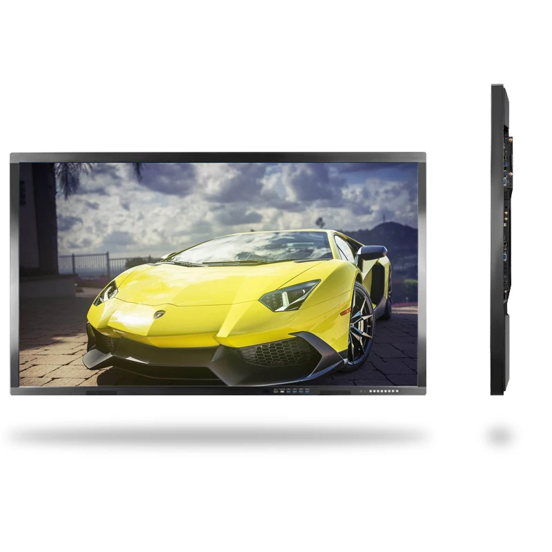 75 Inch 4K Kids Office Display Classroom Electronic Screen School Digital Flat Panel Smart Interact Board Interactive Whiteboard