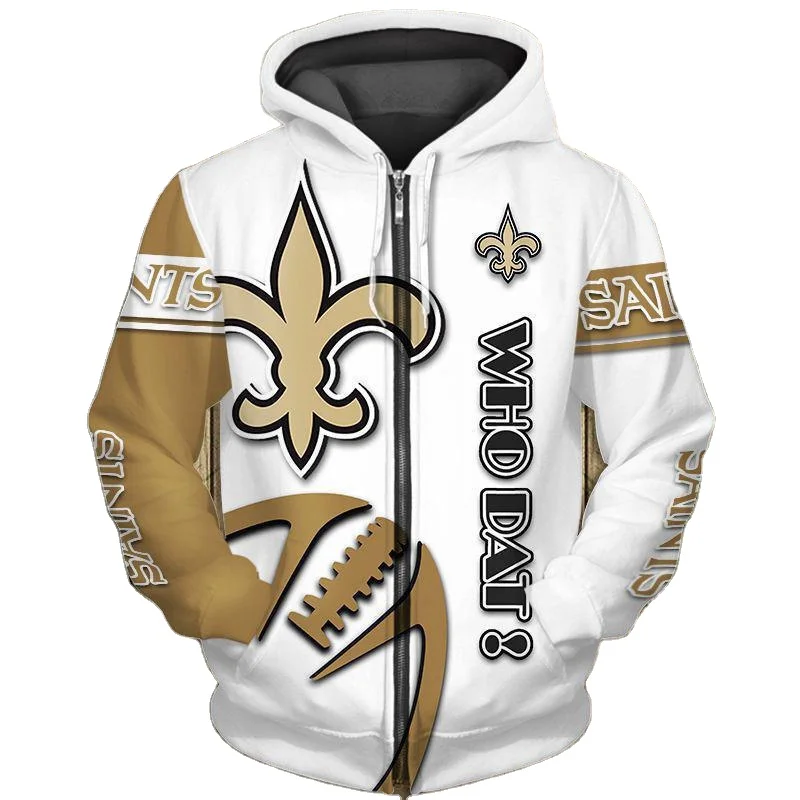 hoodies manufacturer high quality nfl full 32 teams design zip up hoodies
