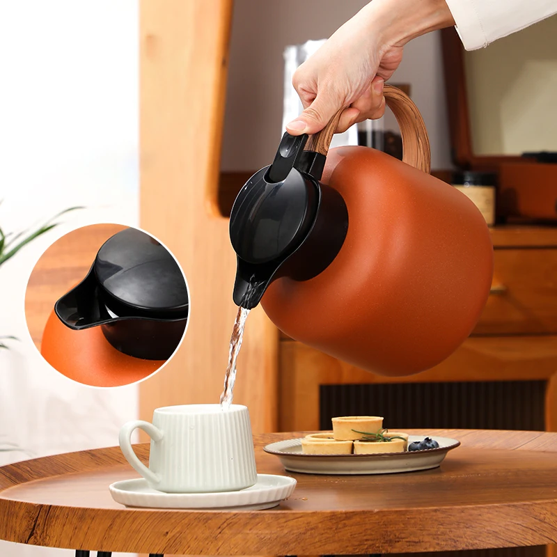 Drop Shipping Stainless Steel Coffee Kettle  36 Hours Keep Warm Kettle Tea Water Vacuum Insulated Kettle