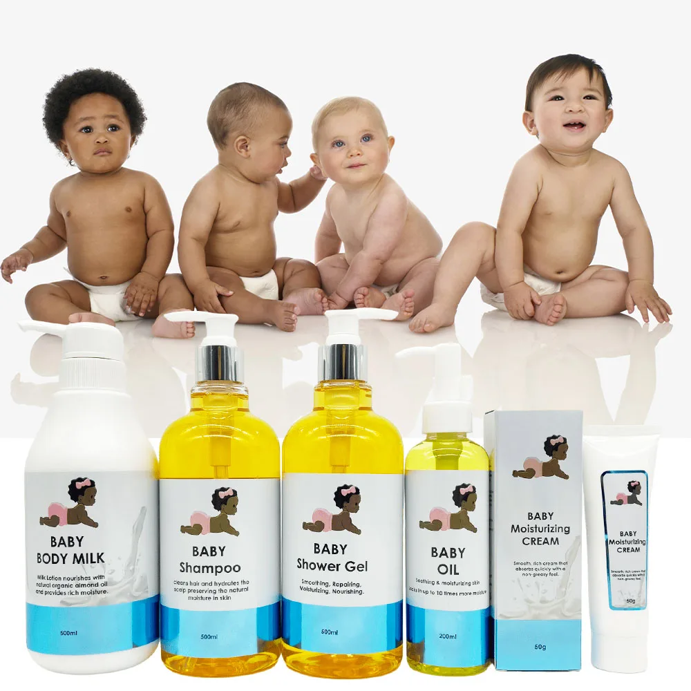 Private Label Baby Oil Natural Baby Skincare Product Smoothing Moisturizing Skin High Quality Face & Body Oil for Children Oil