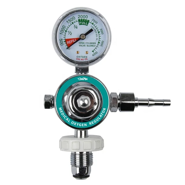 Диафрагменный кислородный резервуар с бычьим носиком, регулятор с латунным материалом