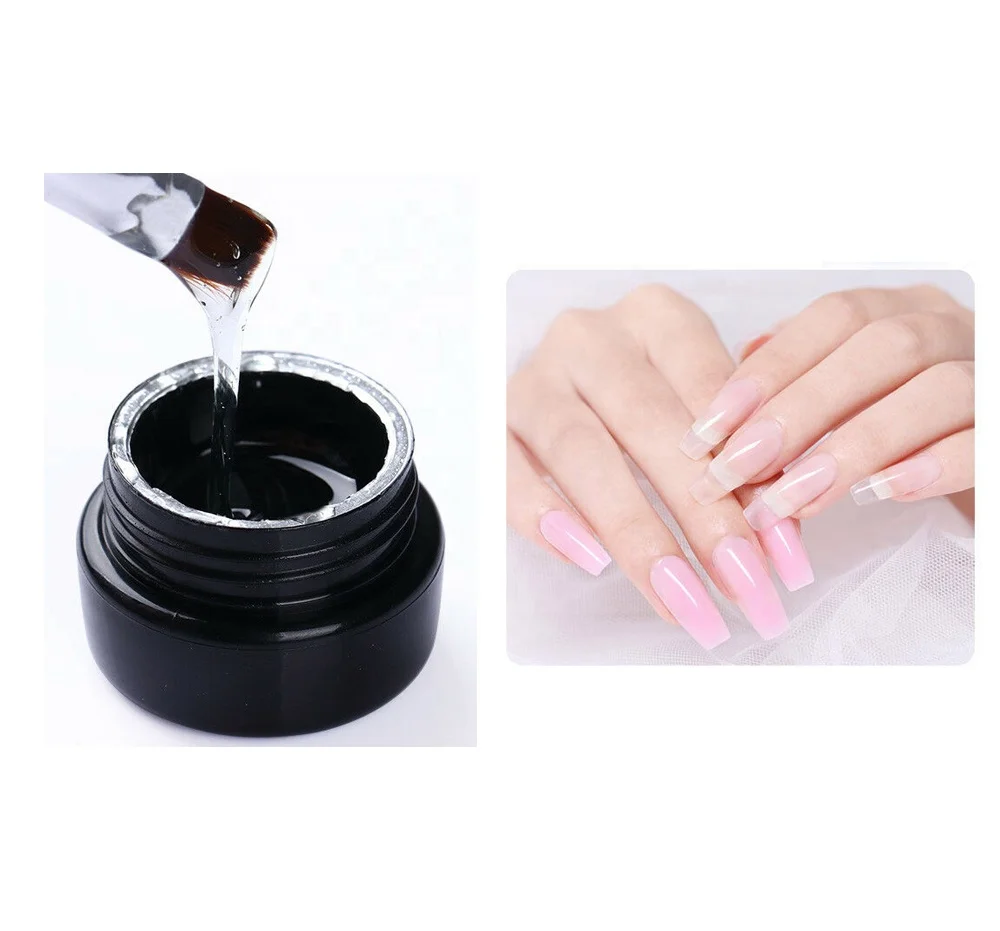 
Hipsterr 9 Free Durable Clear Builder Gel Nail Polish For Nail Extension Beauty Decoration 