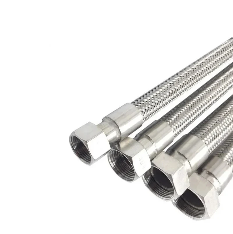 Wholesale industrial corrosion resistance metal braid bellow hose waterproof stainless steel flexible metal hose