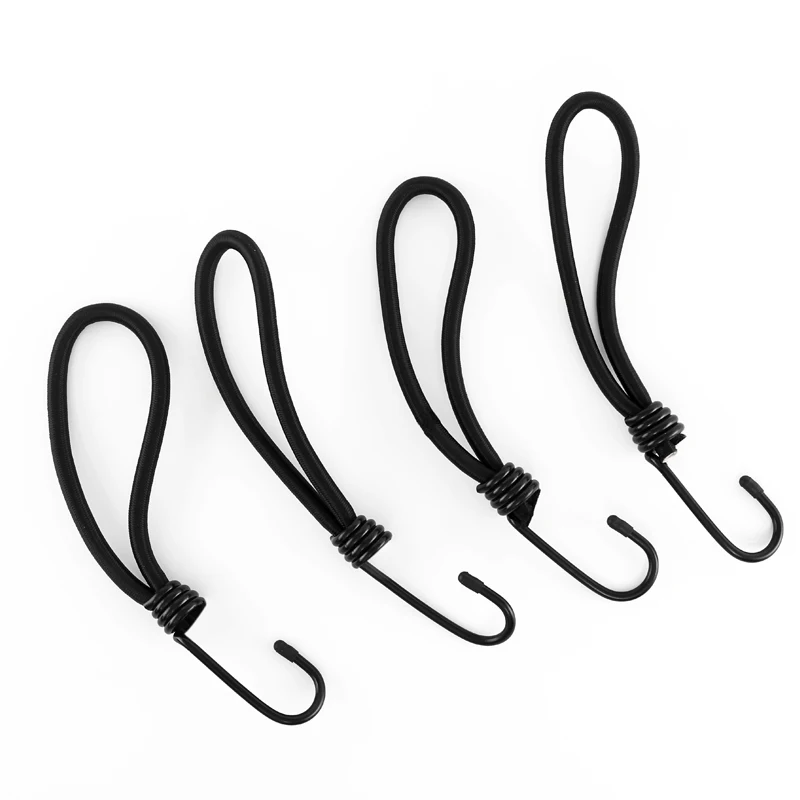 Оптовая продажа в наличии цветной эластичный шнур с крючком для использования на открытом воздухе