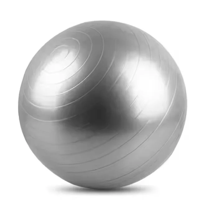 Professional PVC Balance Ball for Gym Yoga Exercise Custom Logo Anti-Burst Feature for Back Muscle Relaxation Fitness Style