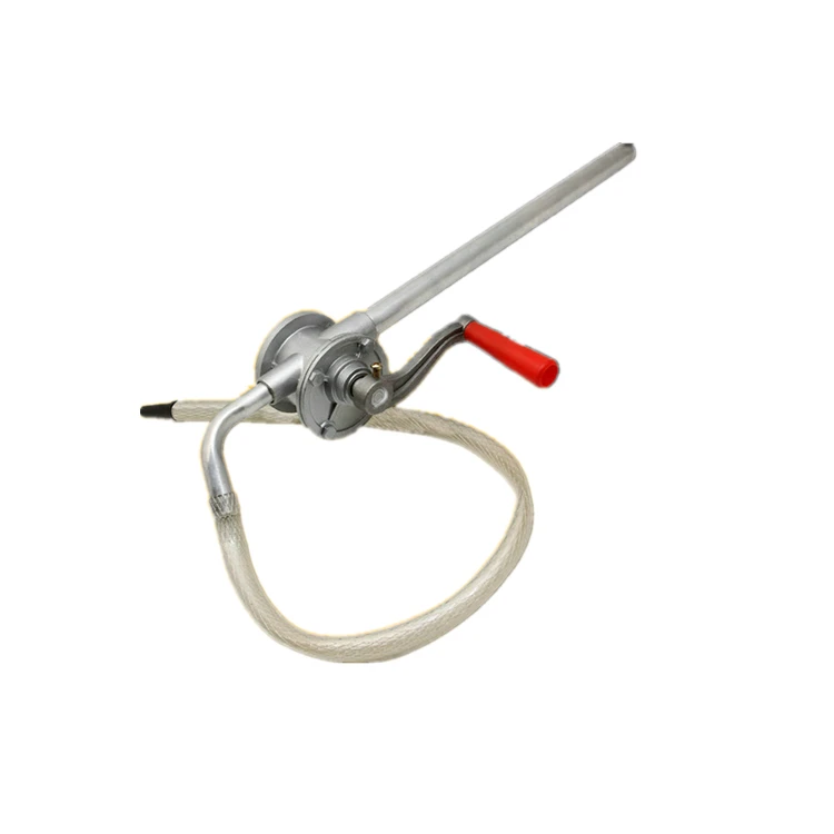 High Quality 32 Type 25 Type Aluminum Portable Hand Operated Manual Suction Rotary Hand Oil Pump