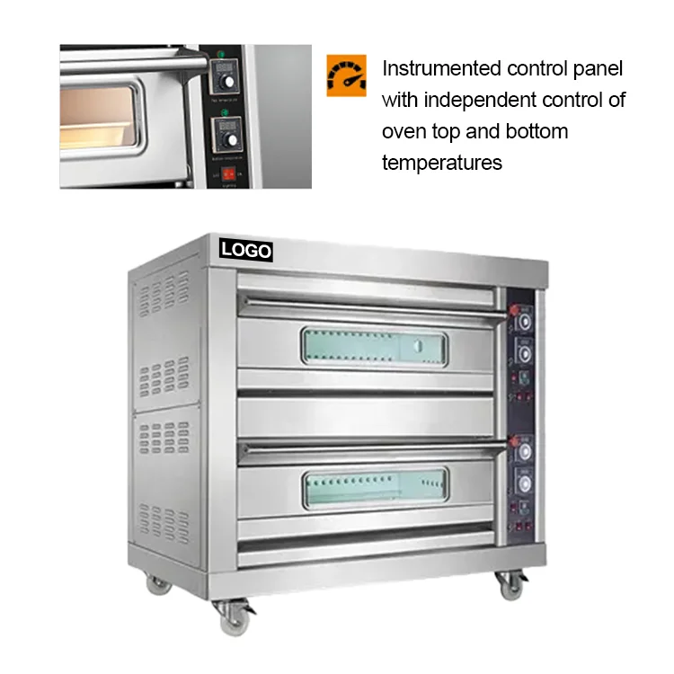 digital panel stainless steel for pizza industry commercial high quality the industry china wholesale industri deck oven