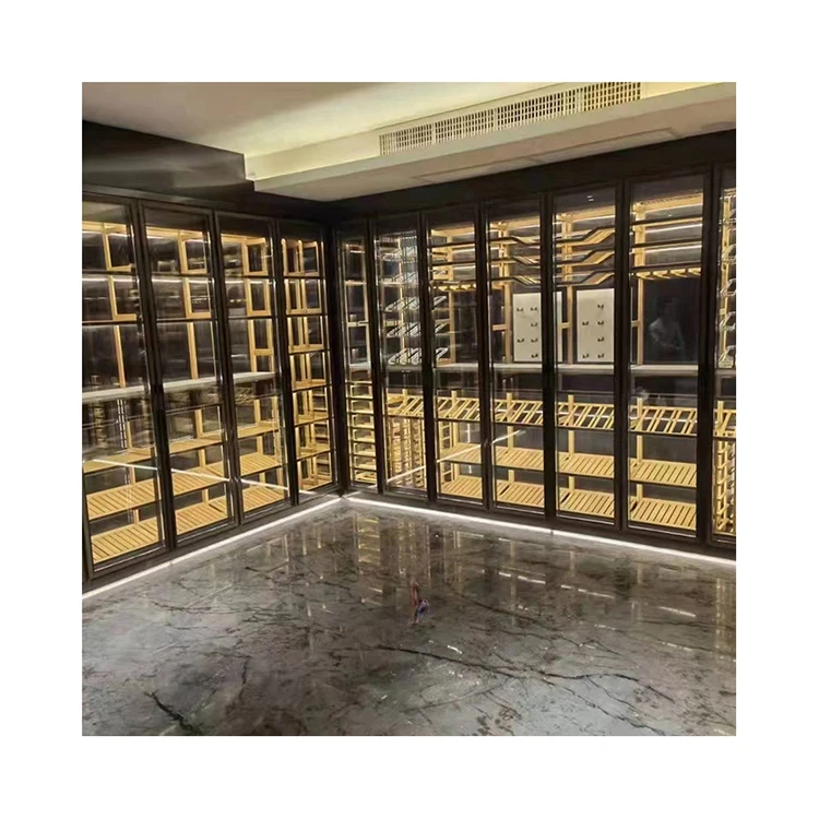 Bottle Racks Wine Shops Display Decoration Showcase for Liquor Wine Shop