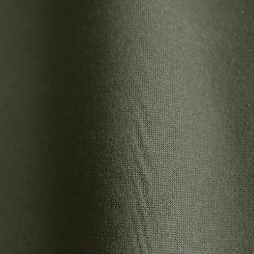 custom cotton blend interlock fabric stock plain dyed cotton spandex ribbed knit fabric for cloth