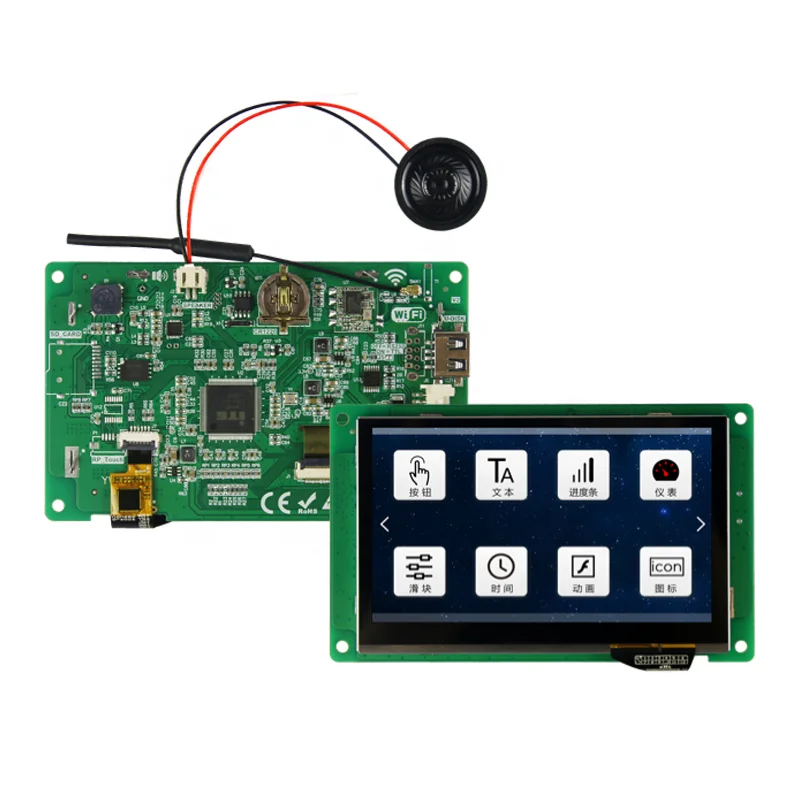 4,3 дюймовый TFT-экран Dacai, 800*480 дисплей, емкостная панель IPS