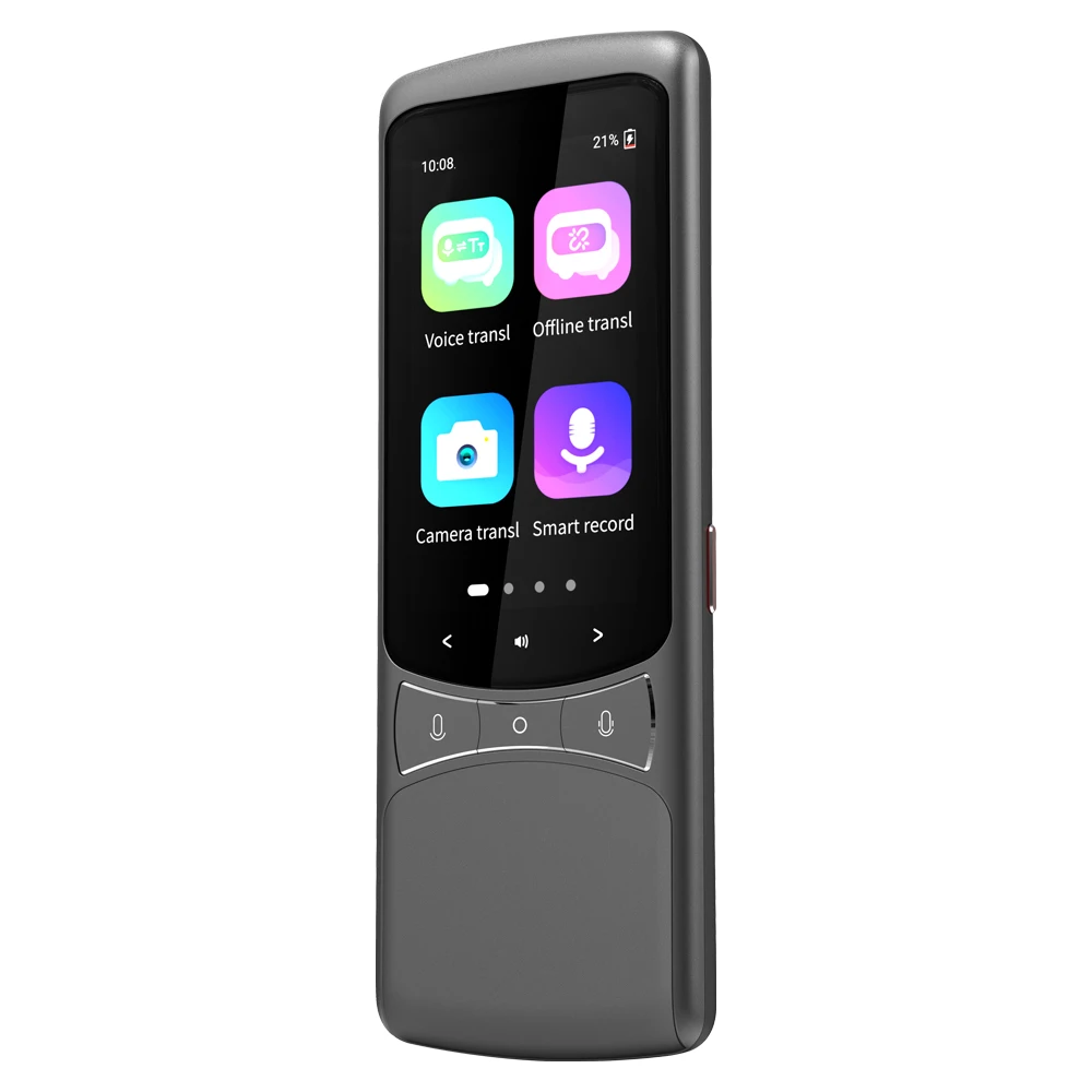4G Language Translator Device Portable Real-time Voice Translation in 134 Different Languages and Accents for Learning, Travel