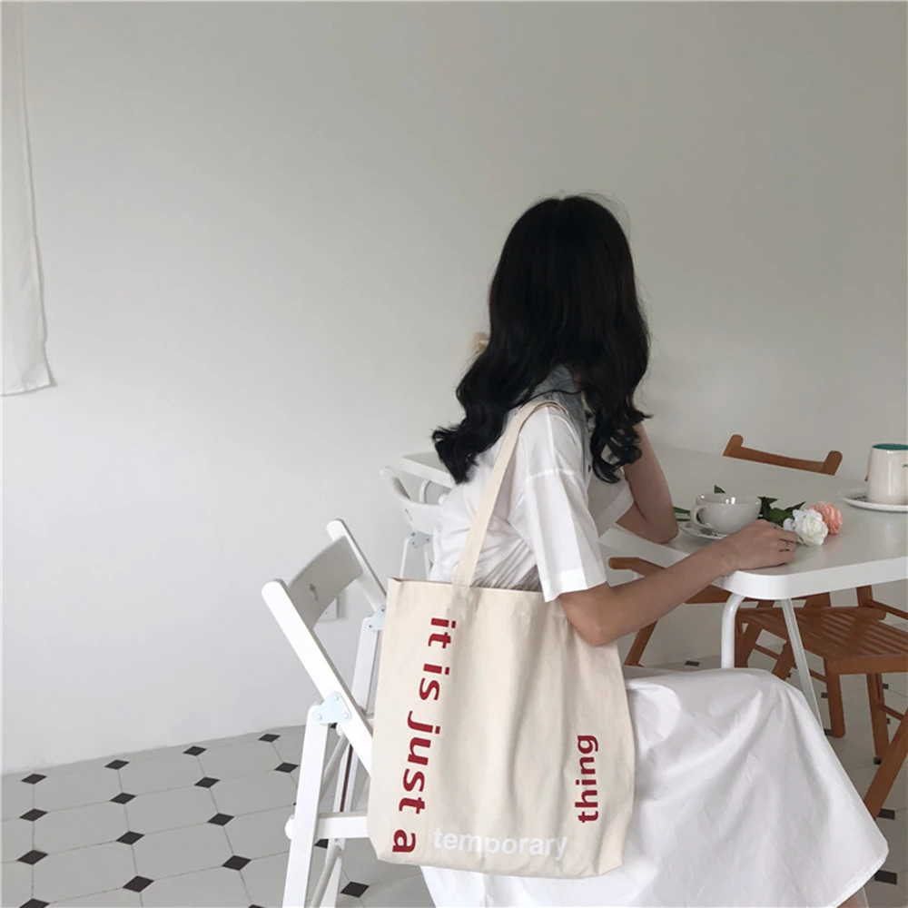 Promotional Personalized Blank Plain Cotton Canvas Bags Reusable Shopping Cotton Tote Bags With Custom Printed Logo
