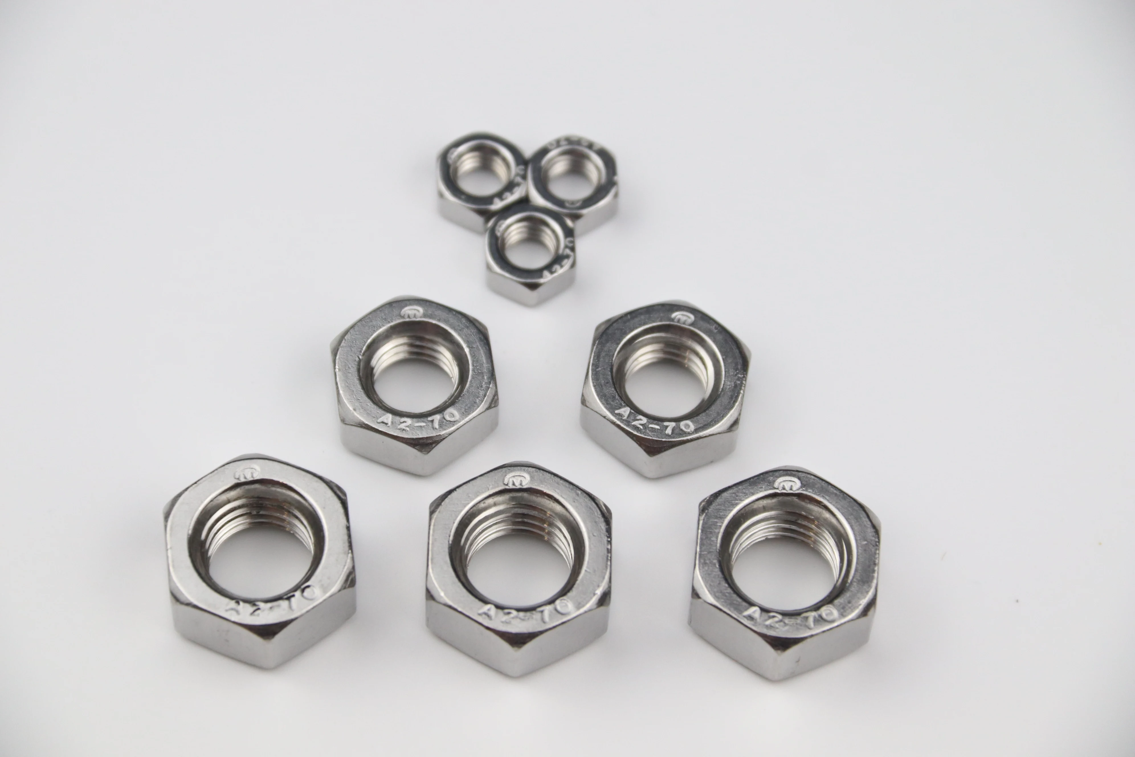 Factory Direct Supply Din993 Hexagon Steel Stainless Nuts 304 316 Hex Ss
