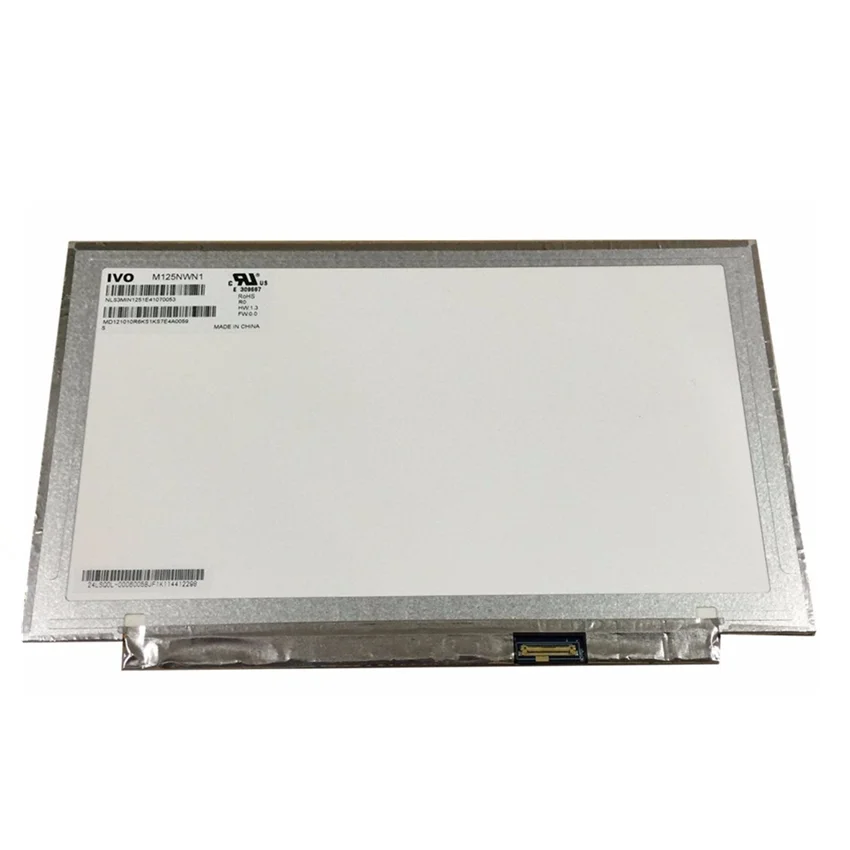 Панель ЖК-дисплея M125NWN1 R0 M125NWN1 R1, 12,5 дюйма, HD 1366X768