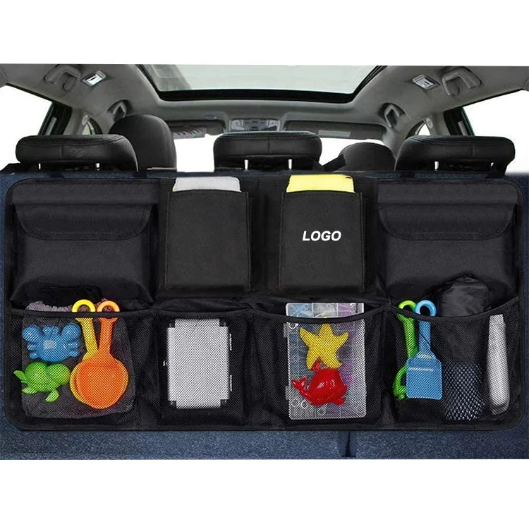 Super Capacity Rear Car Hanging Trunk Boot Organizer Car Truck SUV Van