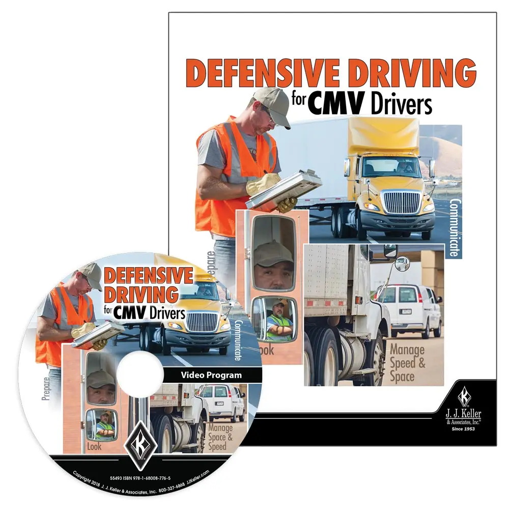 
Defensive Driving for CMV Drivers - Training Program DVD/CD Video in English 