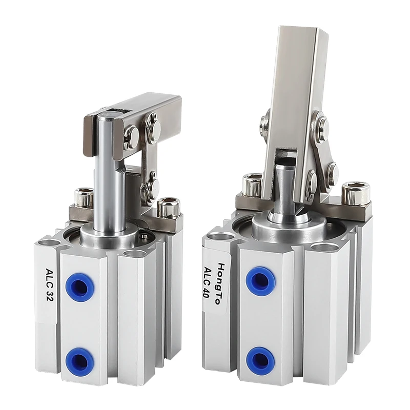 HongTo ALC JGL Pneumatic Twist Clamp Cylinder ALC 25/32/40/50/63 JGL25/32/40/50/63