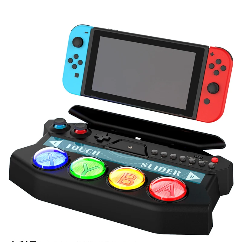 PG-SW056 Game Controller For Nintend Switch/Lite With Touch Bar LED Light Game Hatsune Mikus Project DIVA MEGA39s Gamepad