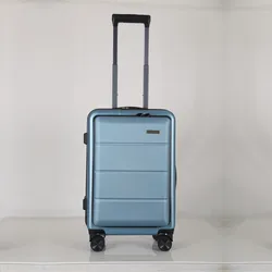 Customized aluminum alloy pull rod box wanxiang wheel ABS+PC business pull rod suitcase 20 inches leisure travel luggage